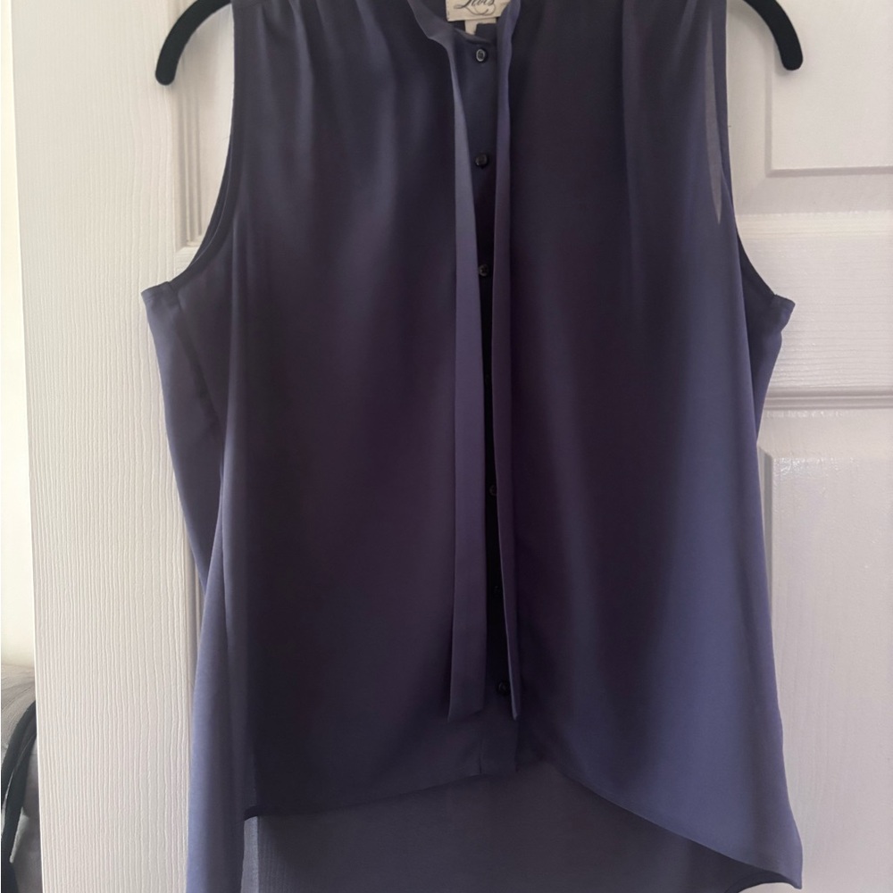 Levi's Deep Purple Sleeveless Blouse